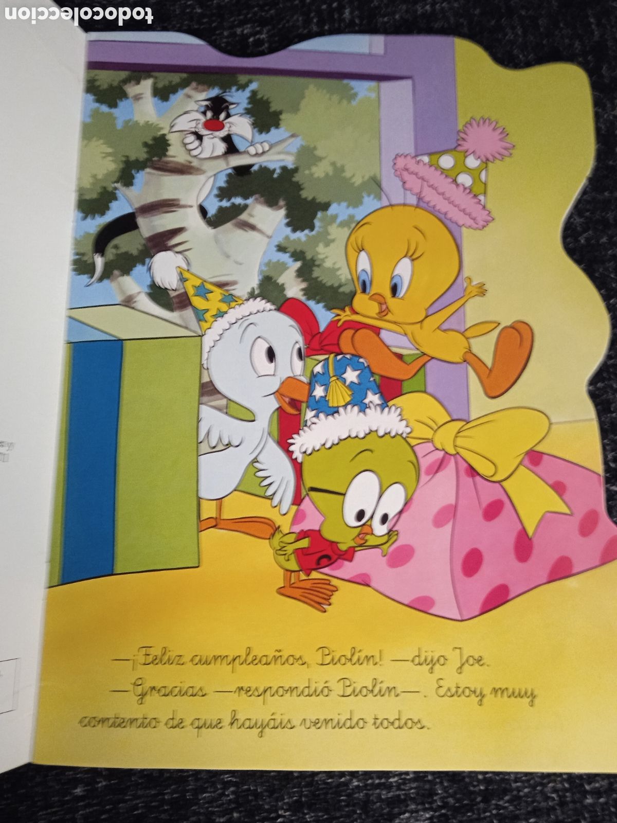 Libros de segunda mano: CUENTO TROQUELADO - EL CUMPLEA&Ntilde;OS PIOL&Iacute;N. -ED. TORAY - Foto 2