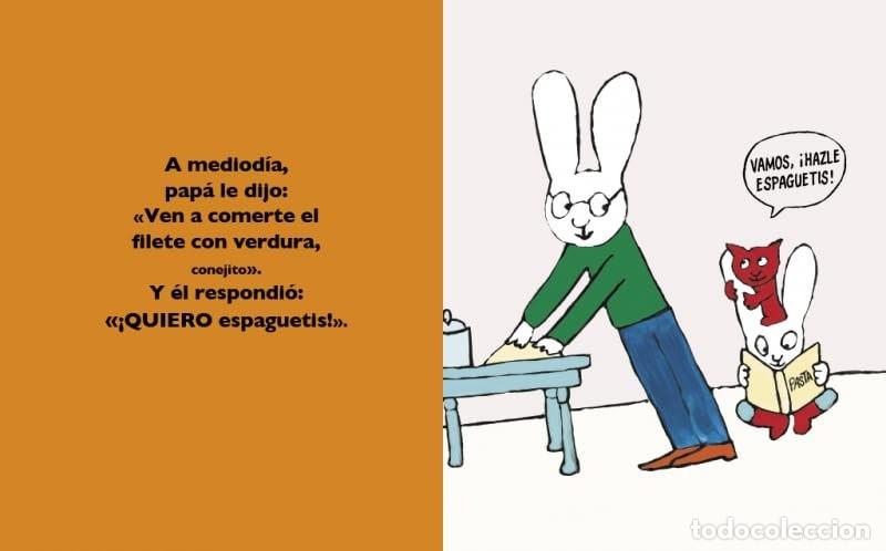 Libros de segunda mano: BLAS39A SİMON &middot; Stephanie Blake &iexcl;Quiero espaguetis! - Foto 2