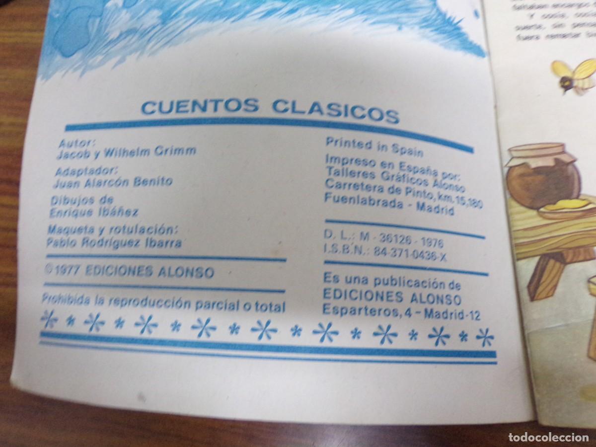 Libros de segunda mano: ESTAMOS LIQUIDANDO. libro el sastrecillo valiente. grimm. ediciones alonso 1977 - Foto 2