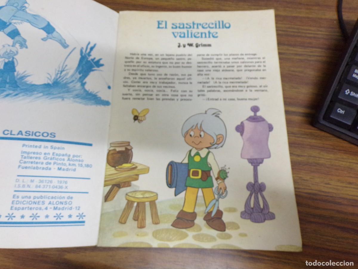 Libros de segunda mano: ESTAMOS LIQUIDANDO. libro el sastrecillo valiente. grimm. ediciones alonso 1977 - Foto 3