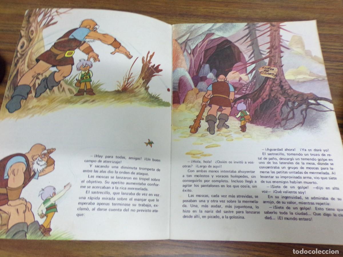 Libros de segunda mano: ESTAMOS LIQUIDANDO. libro el sastrecillo valiente. grimm. ediciones alonso 1977 - Foto 4
