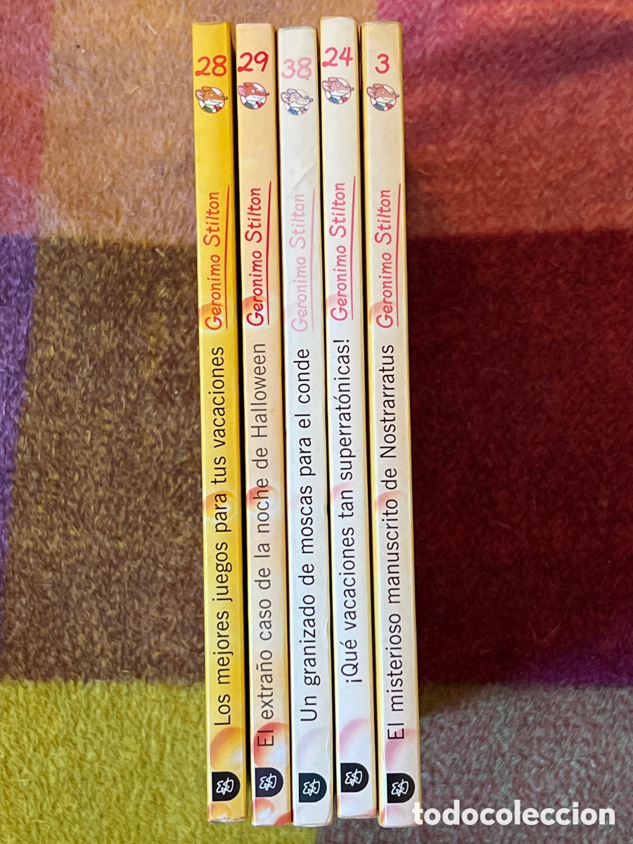 Libros de segunda mano: 5 libros Geronimo Stilton - Foto 2