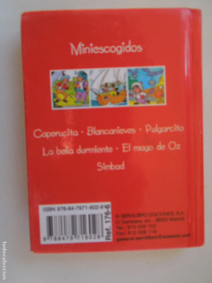 Libros de segunda mano: SIMBAD - SERVILIBRO EDICIONES - MINIESCOGIDOS. - Foto 2