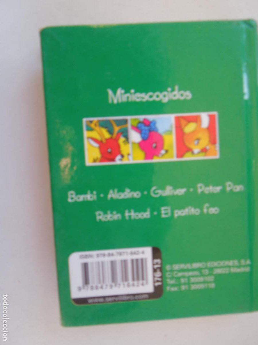 Libros de segunda mano: BAMBI - SERVILIBRO EDICIONES - MINIESCOGIDOS. - Foto 2