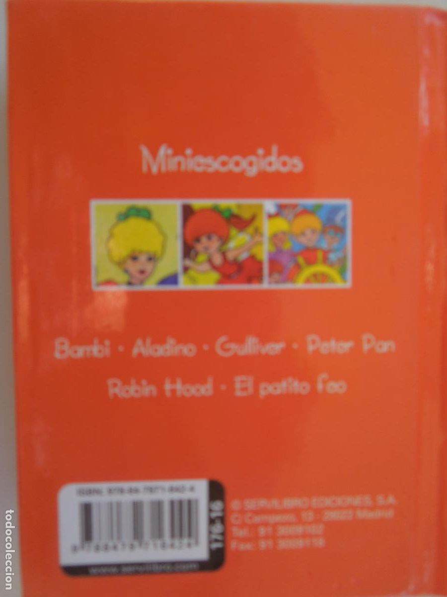 Libros de segunda mano: PETER PAN - SERVILIBRO EDICIONES - MINIESCOGIDOS. - Foto 2