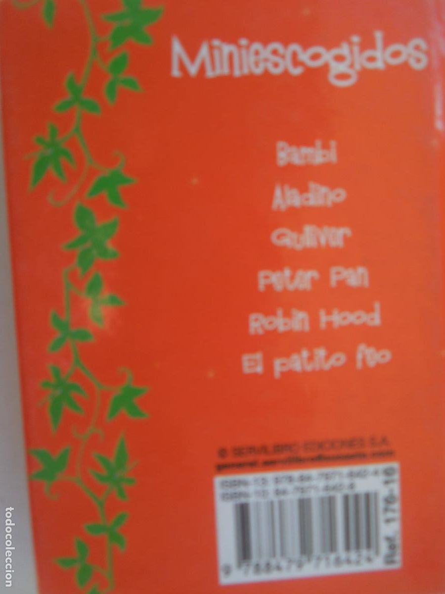 Libros de segunda mano: PETER PAN - SERVILIBRO EDICIONES - MINIESCOGIDOS. - Foto 2
