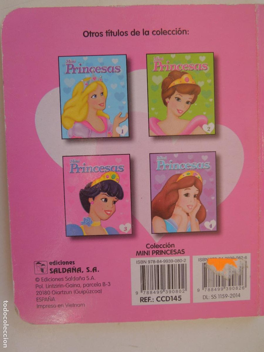 Libros de segunda mano: MINI PRINCESAS - EDICIONES SALDA&Ntilde;A 2014. - Foto 2