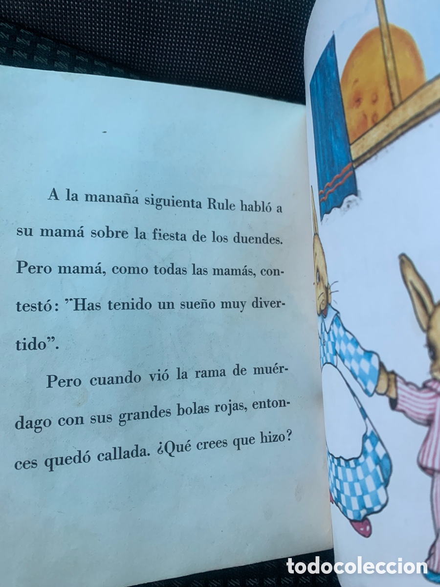 Libros de segunda mano: Cuento antiguo el conejito Rule printed in sweden - Foto 2