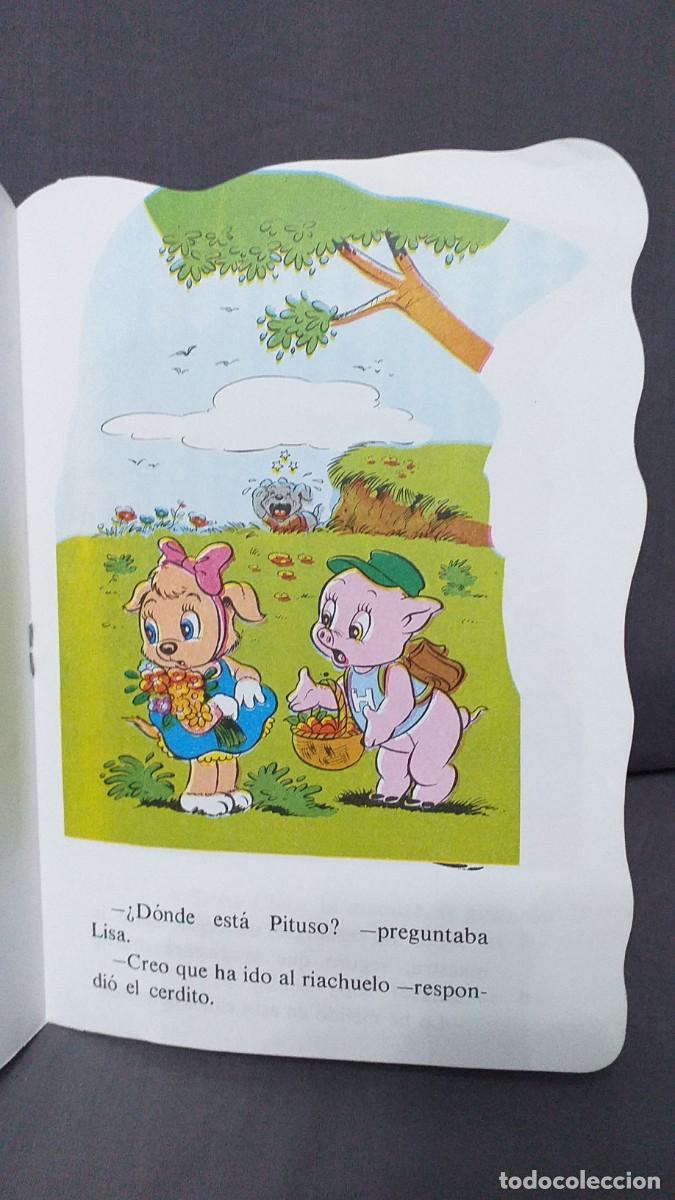 Libros de segunda mano: Cuento infantil troquelado. El regalo de PITUSO. ediciones Vilmar. - Foto 3