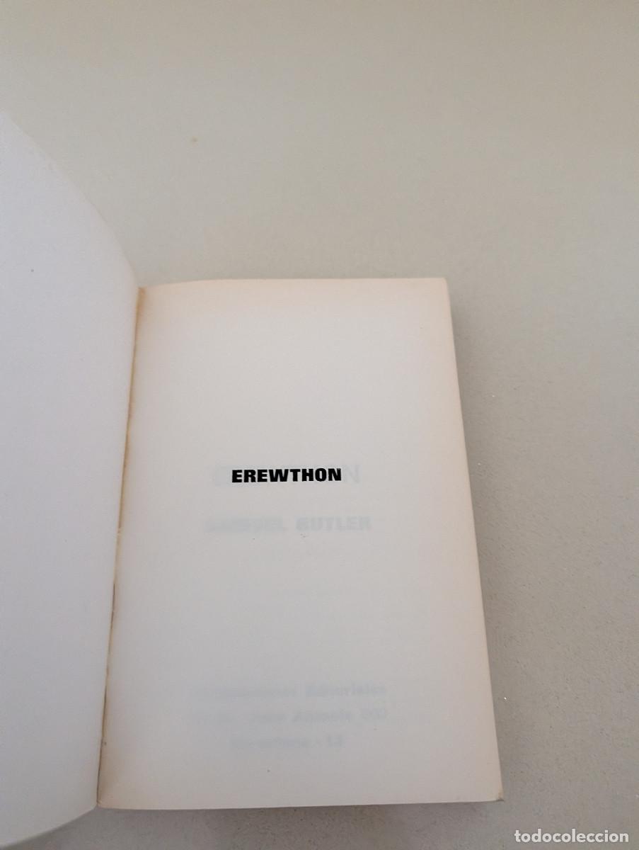 Libros de segunda mano: EREWTHON - Butler. Samuel - Foto 3
