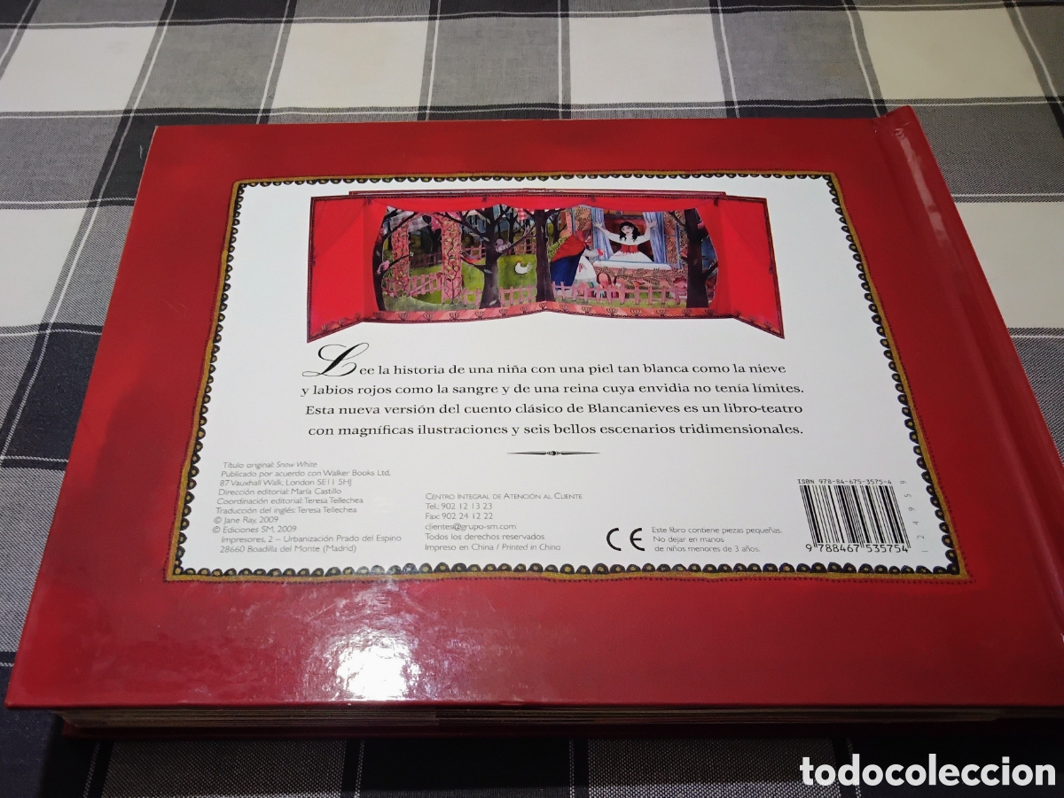 Libros de segunda mano: POP UP LIBRO TEATRO BLANCANIEVES - Foto 3