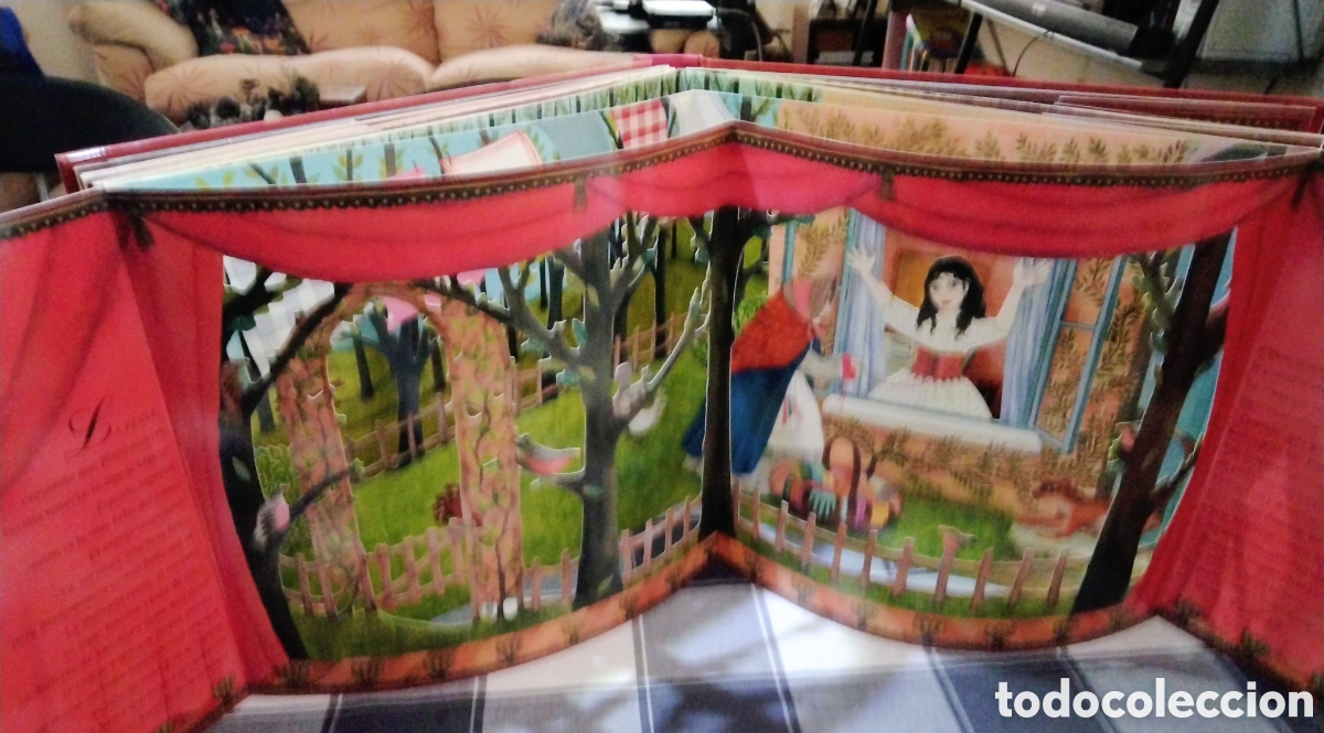 Libros de segunda mano: POP UP LIBRO TEATRO BLANCANIEVES - Foto 6