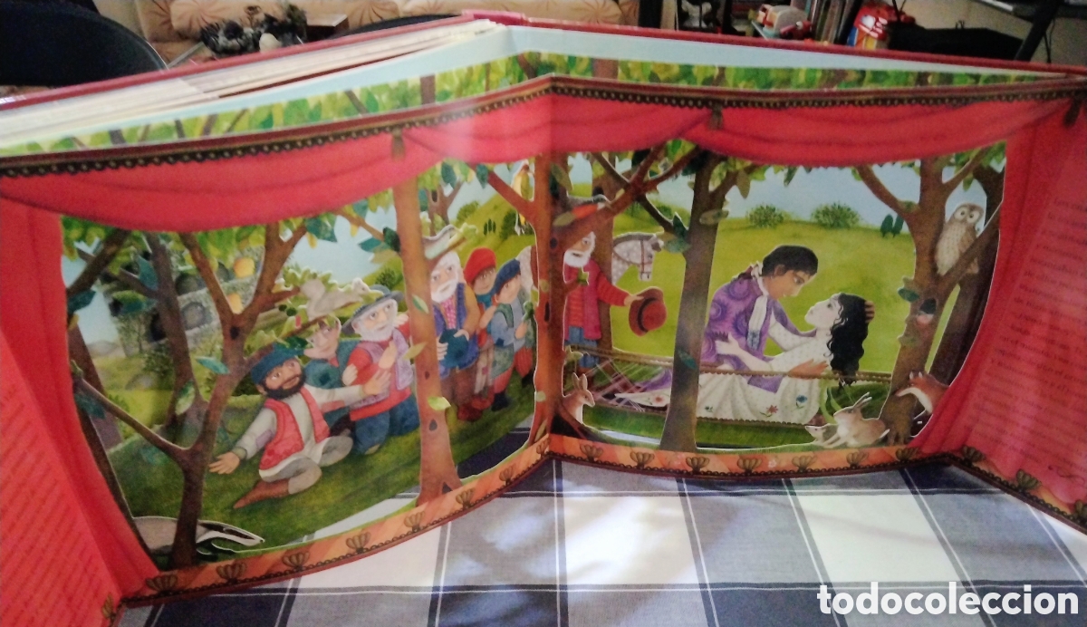 Libros de segunda mano: POP UP LIBRO TEATRO BLANCANIEVES - Foto 8