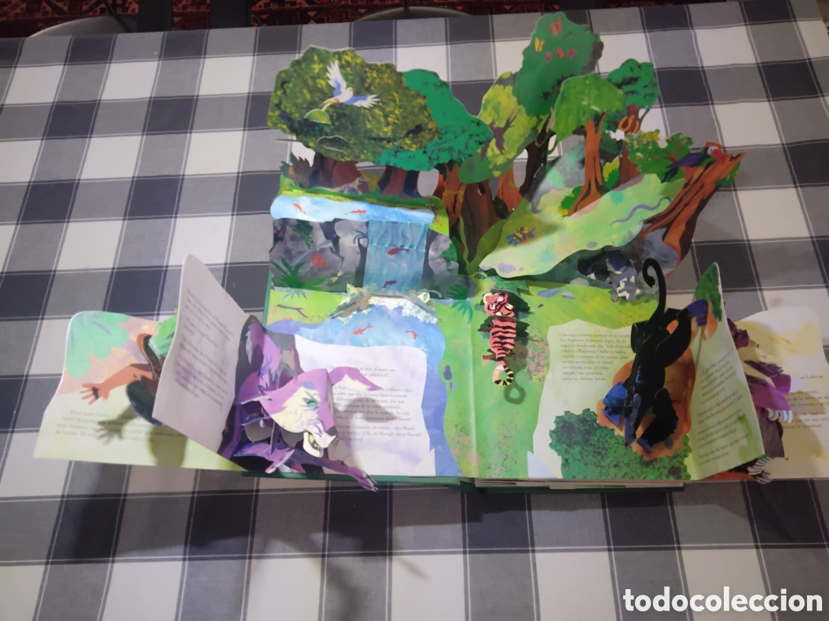 Libros de segunda mano: POP UP EL LIBRO DE LA SELVA - Foto 3