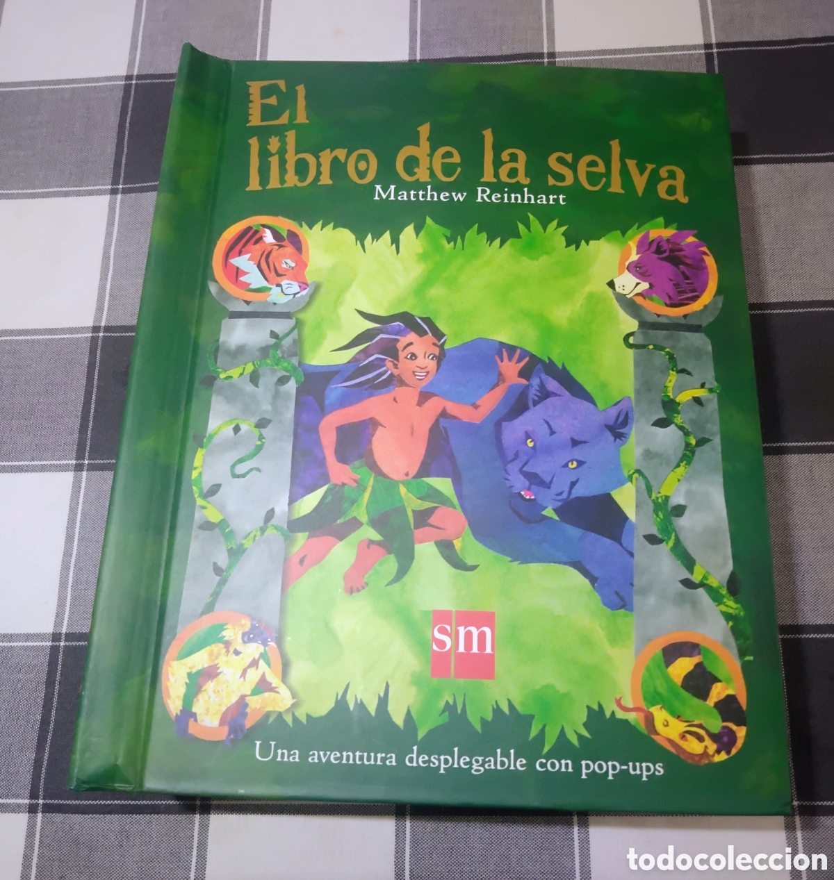 Libros de segunda mano: POP UP EL LIBRO DE LA SELVA - Foto 1