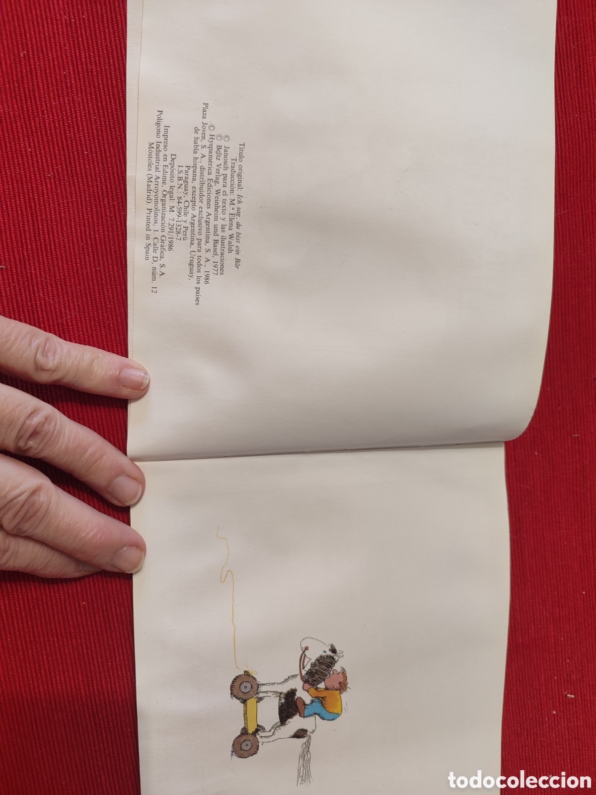 Libros de segunda mano: &rdquo;&iexcl;Tr&aacute;cate! Eres un oso&rdquo; Janosch, 1986 - Foto 3