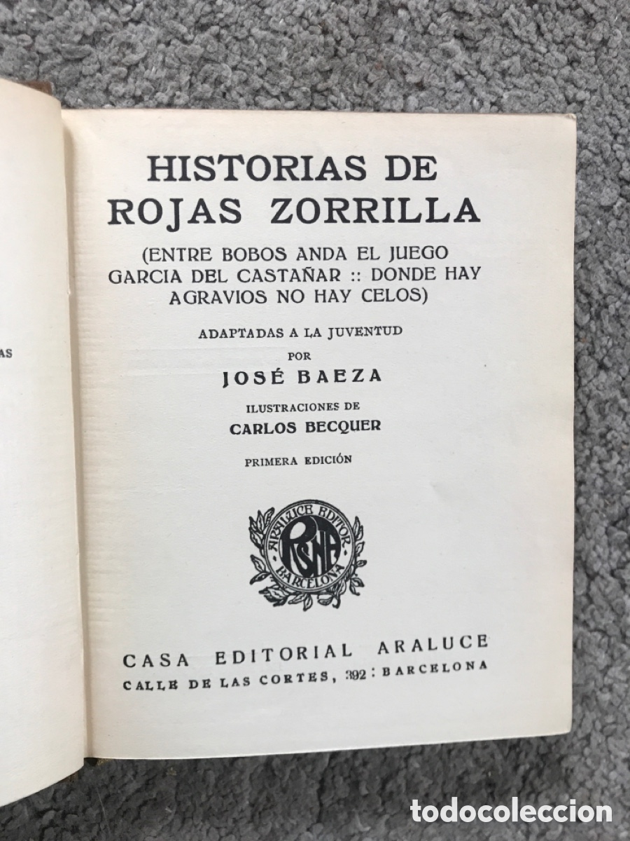 Libros de segunda mano: Rojas Zorrilla / Araluce ilustrado - Foto 4