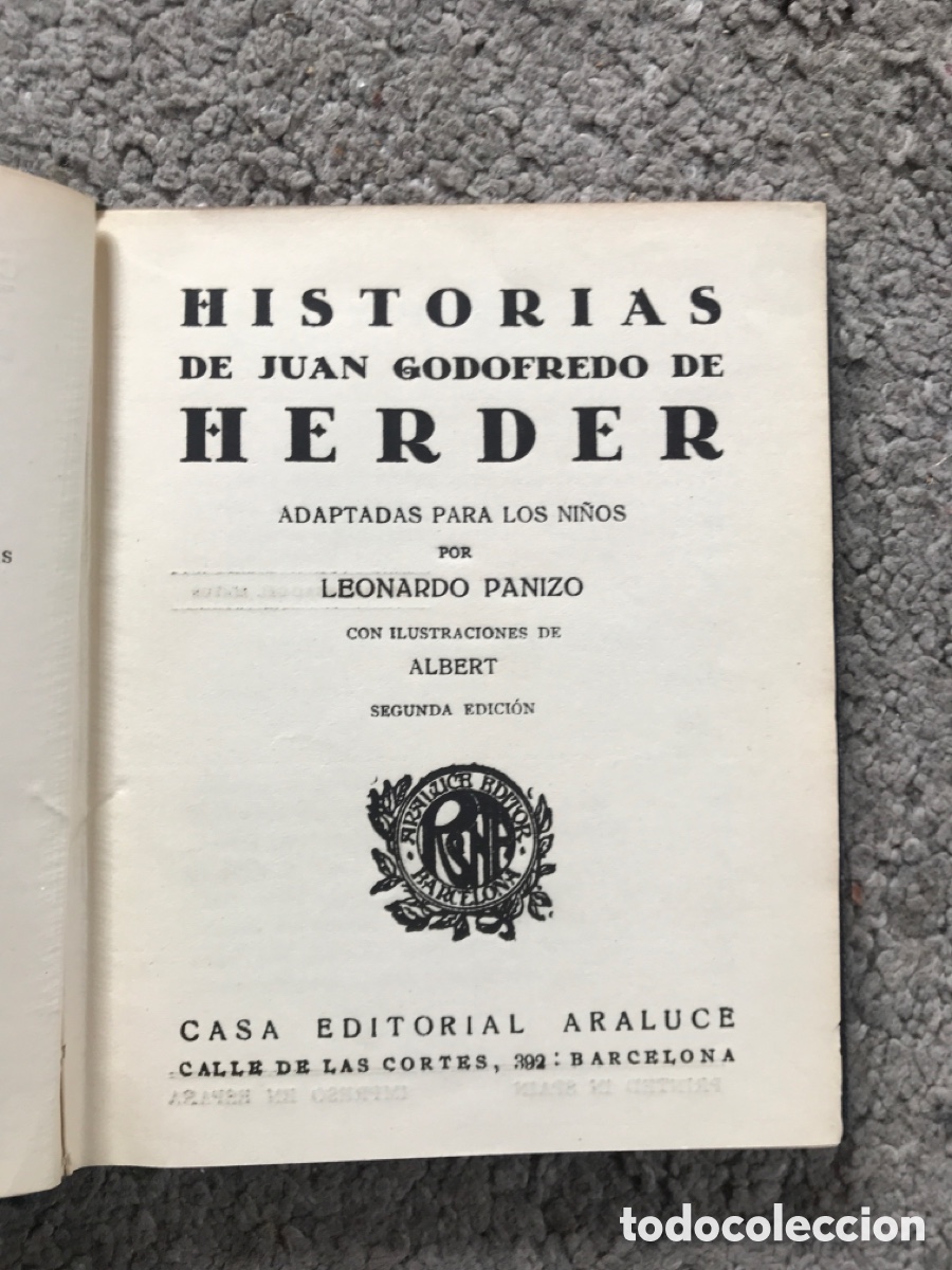 Libros de segunda mano: Hs de Herder / Araluce ilustrado - Foto 4