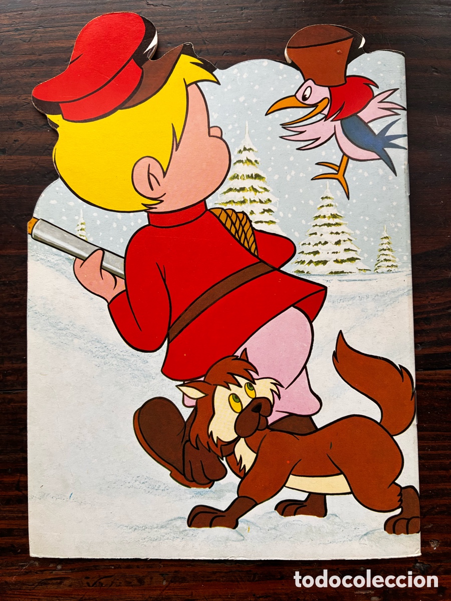 Libros de segunda mano: CUENTOS TROQUELADOS. PEDRO Y EL LOBO. 1981 - Foto 2