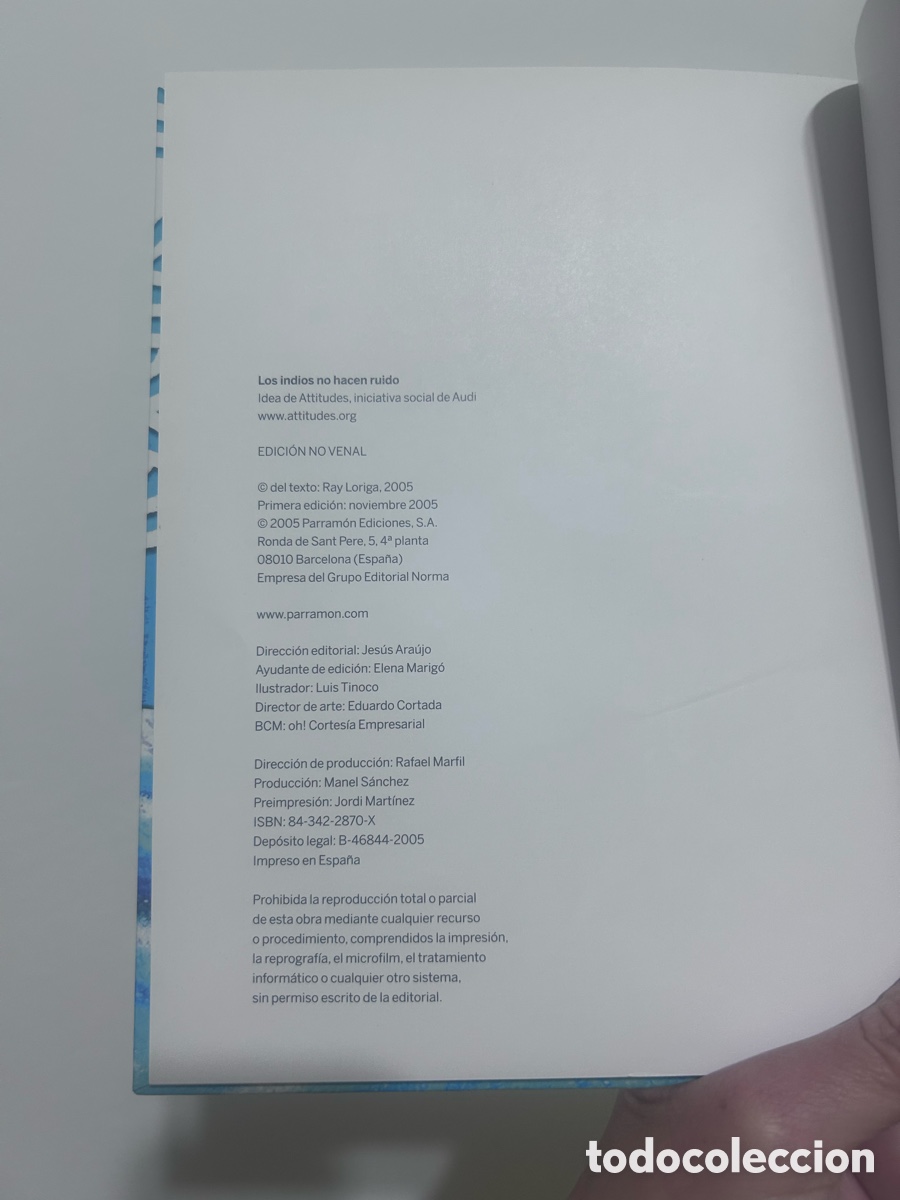 Libros de segunda mano: Los indios no hacen ruido. Ray Loriga - Foto 4