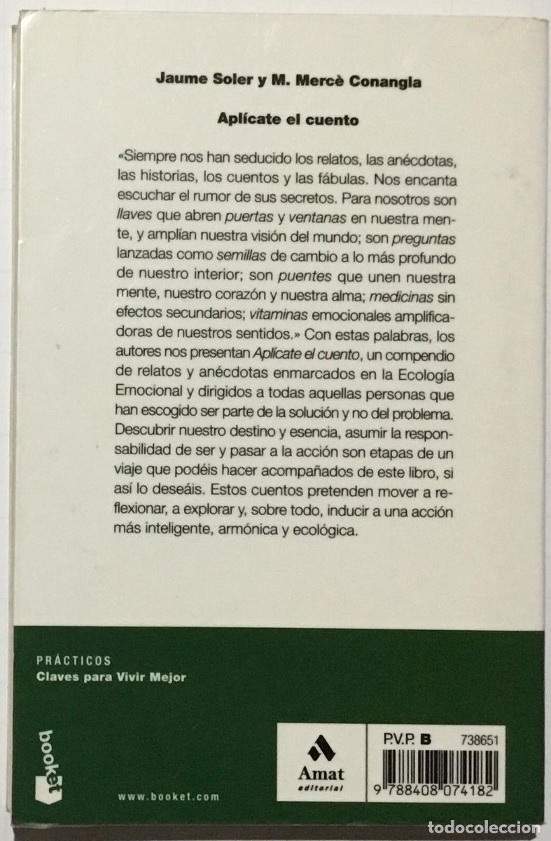 Libros de segunda mano: Tapa blanda: Apl&iacute;cate el cuento - Foto 3