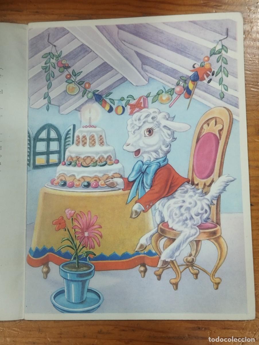 Libros de segunda mano: CUENTO EL CUMPLEA&Ntilde;OS DE CORDERITO. TROQUELADO. - Foto 3
