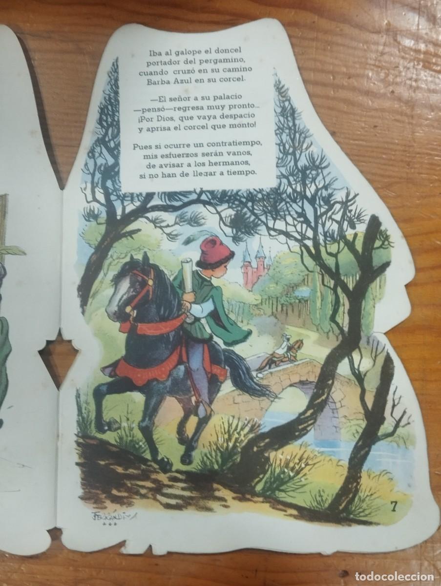 Libros de segunda mano: CUENTO BARBA AZUL DE PERRAULT. TROQUELADO. - Foto 3