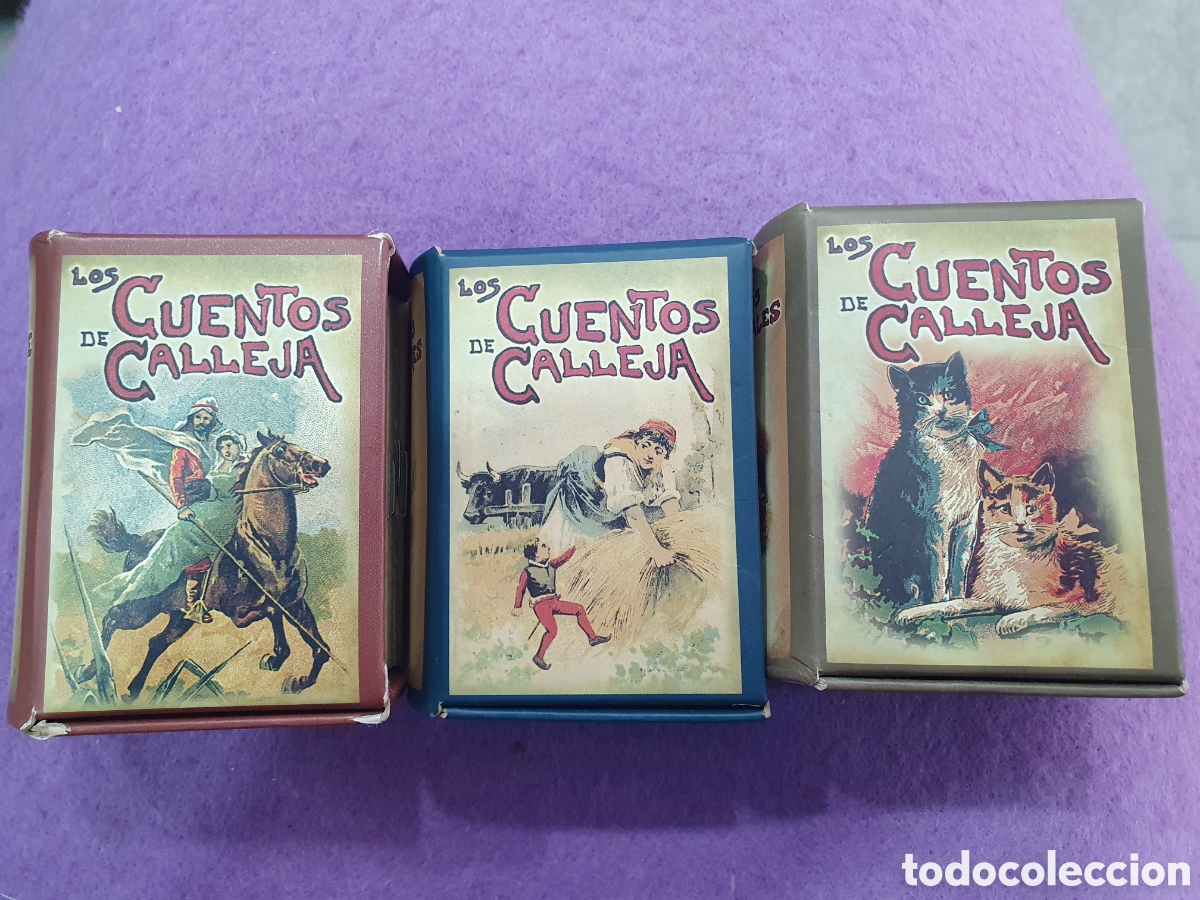 Libros de segunda mano: Lote de Cuentos de Calleja. (L77)