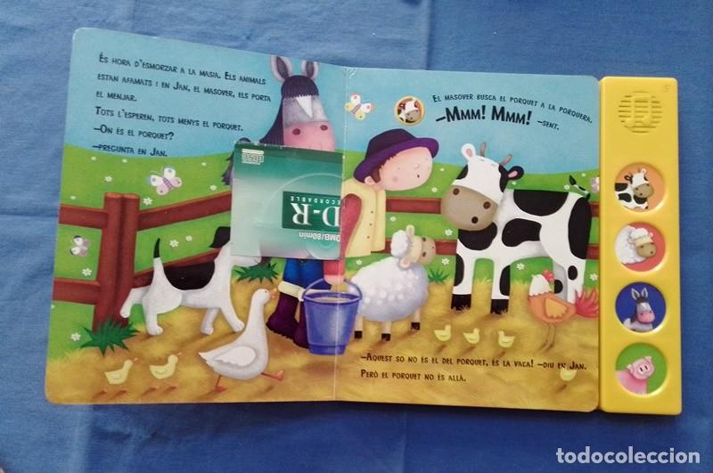 Libros de segunda mano: Cuento para ni&ntilde;os Animals sorollosos en catalan - Foto 2