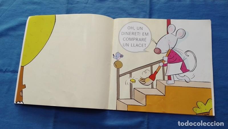 Libros de segunda mano: Cuento para ni&ntilde;os La rateta en catalan - Foto 2