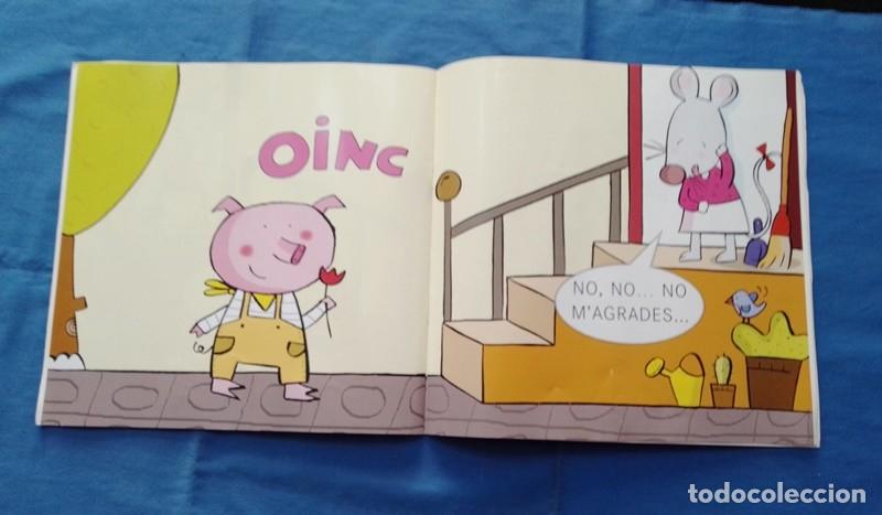 Libros de segunda mano: Cuento para ni&ntilde;os La rateta en catalan - Foto 3