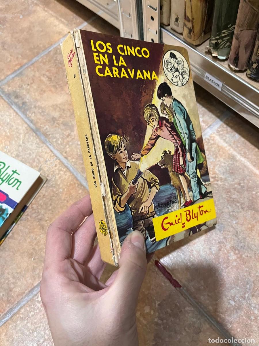 Libros de segunda mano: BLAS60E LOS CINCO EN LA CARAVANA Enid Blyton - Foto 1