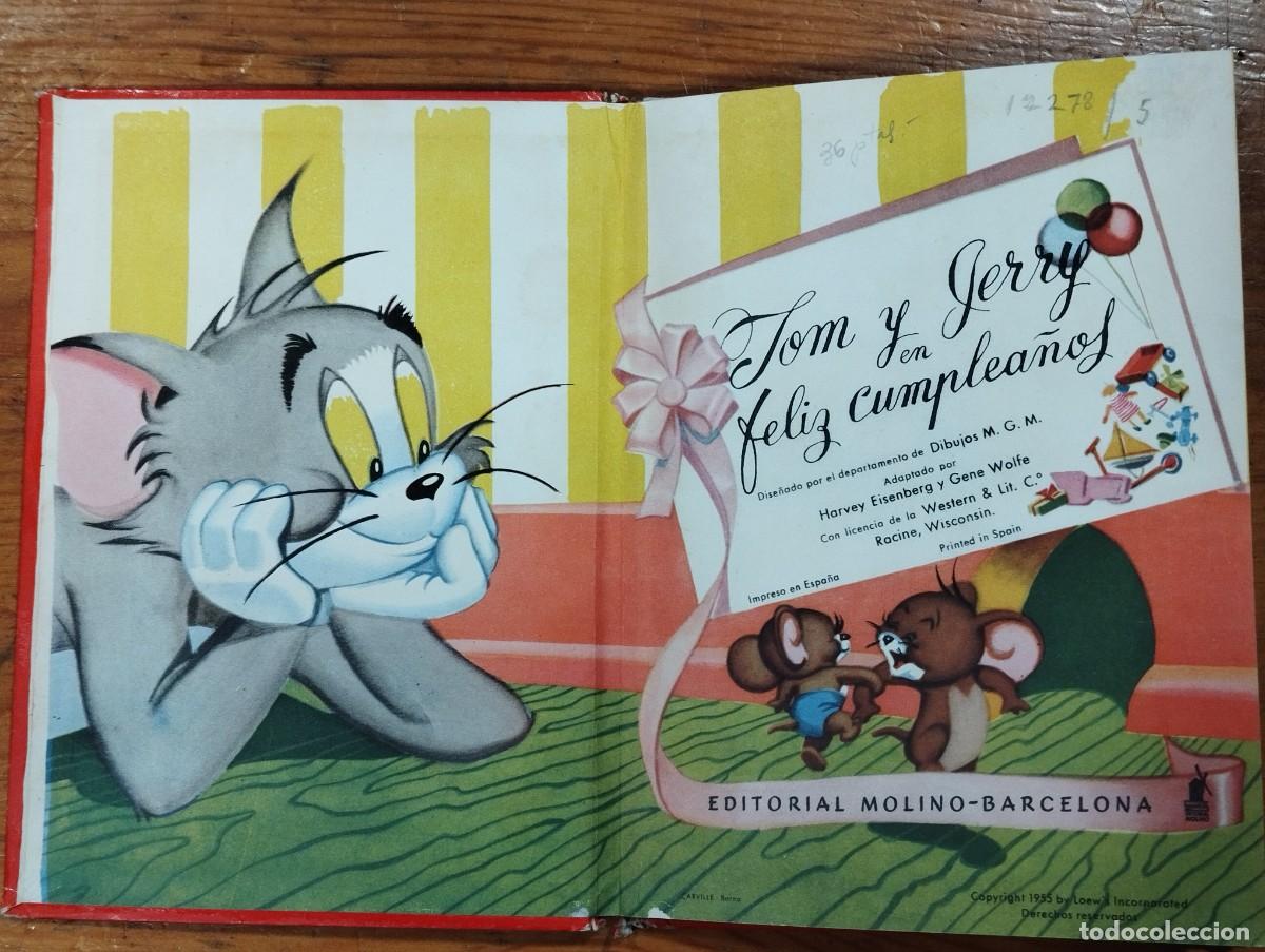 Libros de segunda mano: CUENTO TOM Y JERRY &rdquo;FELIZ CUMPLEA&Ntilde;OS&rdquo;. - Foto 2