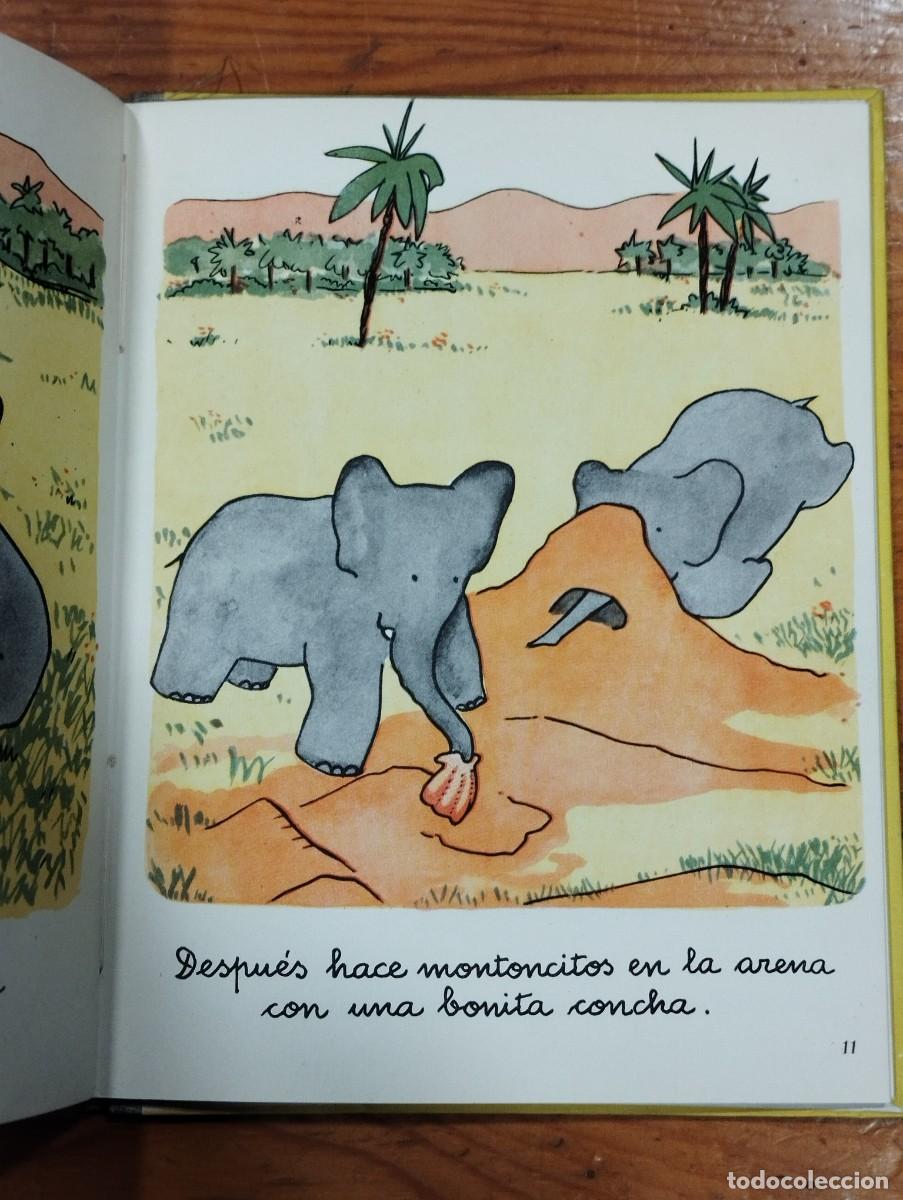 Libros de segunda mano: CUENTO &rdquo;LA INFANCIA DE BABAR&rdquo;. - Foto 5