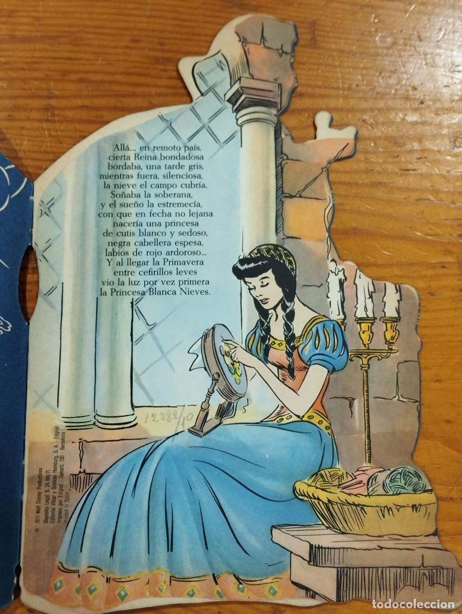 Libros de segunda mano: CUENTO &rdquo;BLANCANIEVES Y LOS 7 ENANITOS&rdquo;. TROQUELADO. - Foto 3
