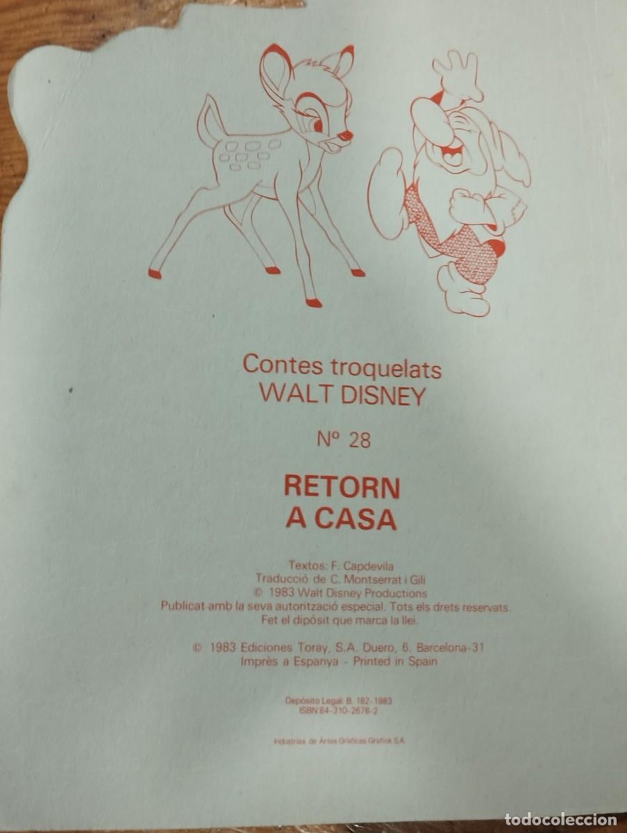 Libros de segunda mano: CUENTO &rdquo;RETORN A CASA&rdquo;. TROQUELADO. - Foto 2