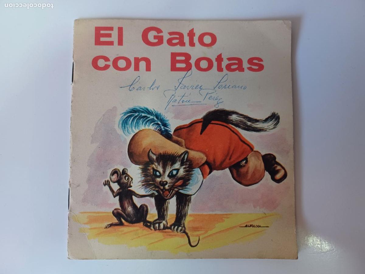 Libros de segunda mano: EL GATO CON BOTAS COLECCI&Oacute;N &rdquo;COMETA ROJA &rdquo; N&ordm; 10 - Foto 1