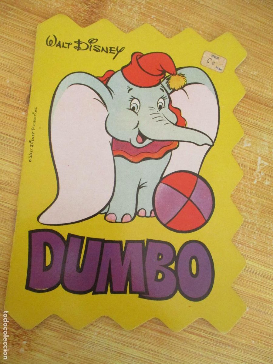 Libros de segunda mano: TROQUELADOS -WALT DISNEY, N&ordm;. 14-DUMBO-BRUGUERA-1984