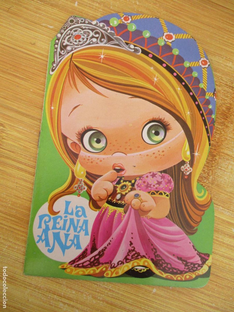 Libros de segunda mano: TROQUELADOS OJITOS-N&ordm;., 7- LA REINA ANA -BRUGUERA-, 1&ordf;., EDC., 1986