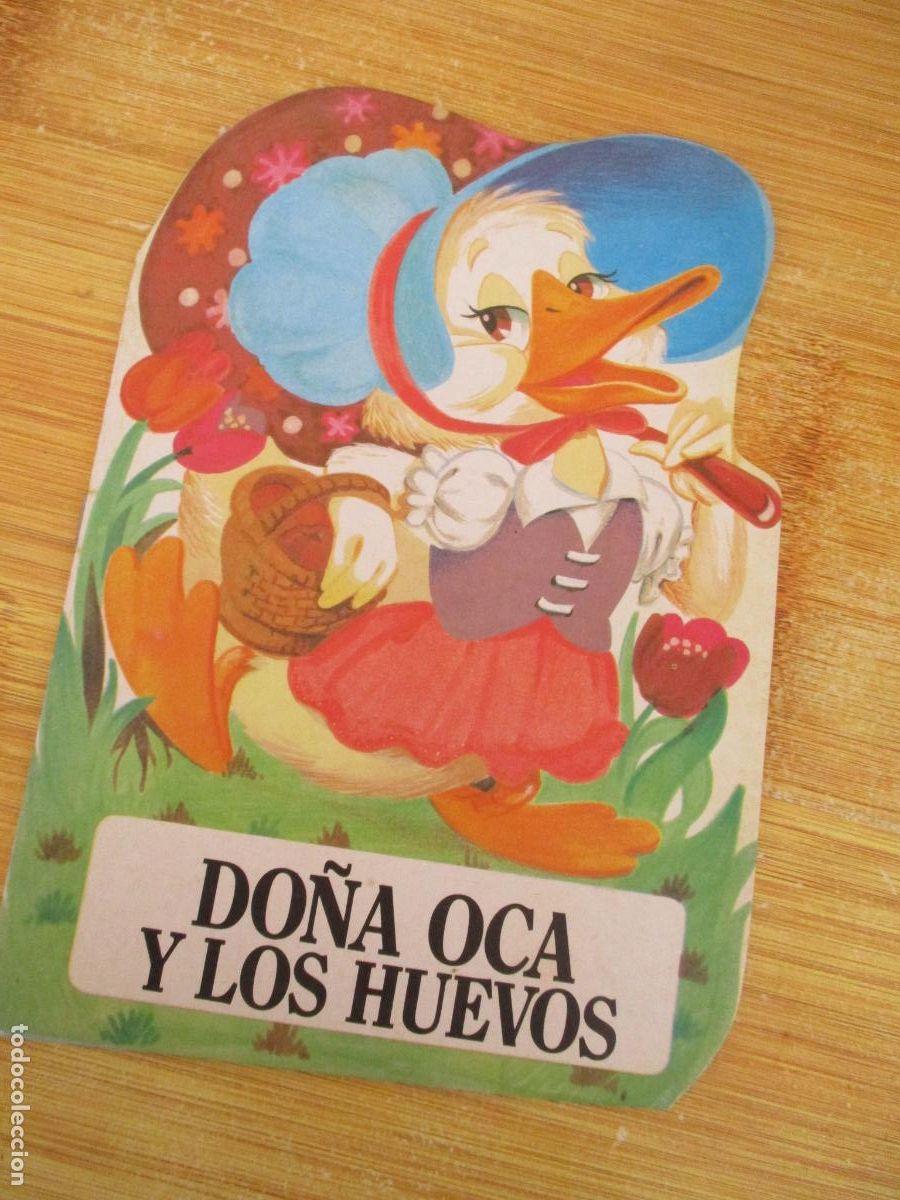 Libri di seconda mano: TROQUELADOS ZOOCOLOR-N&ordm;., 11- DO&Ntilde;A OCA Y LOS HUEVOS-BRUGUERA-, 1&ordf;., EDC., 1983