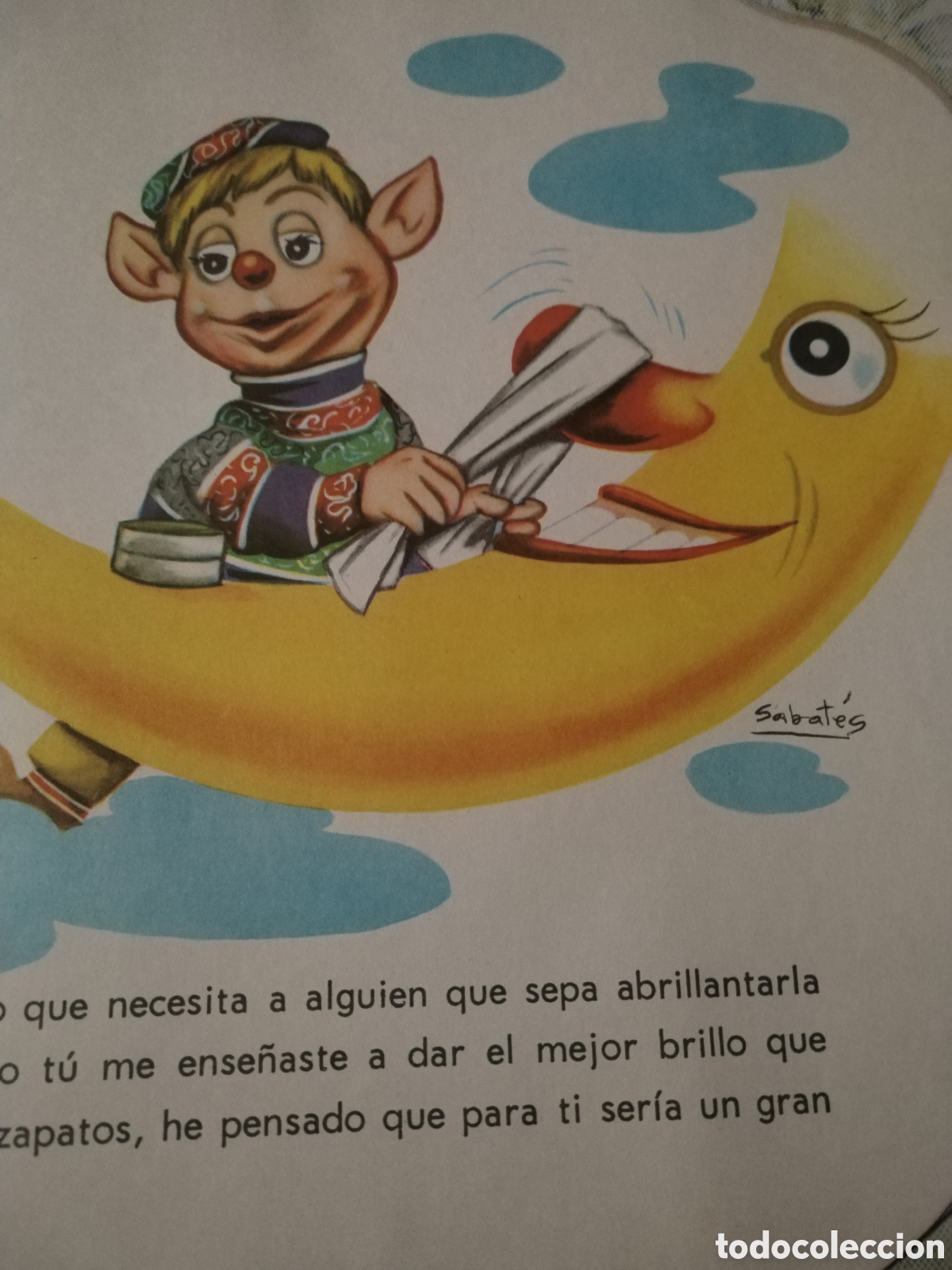Libros de segunda mano: Cuento troquelado El duende de la Luna Editorial Roma 1964 - Foto 9