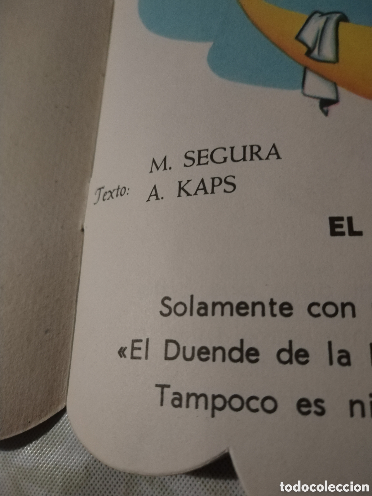 Libros de segunda mano: Cuento troquelado El duende de la Luna Editorial Roma 1964 - Foto 10
