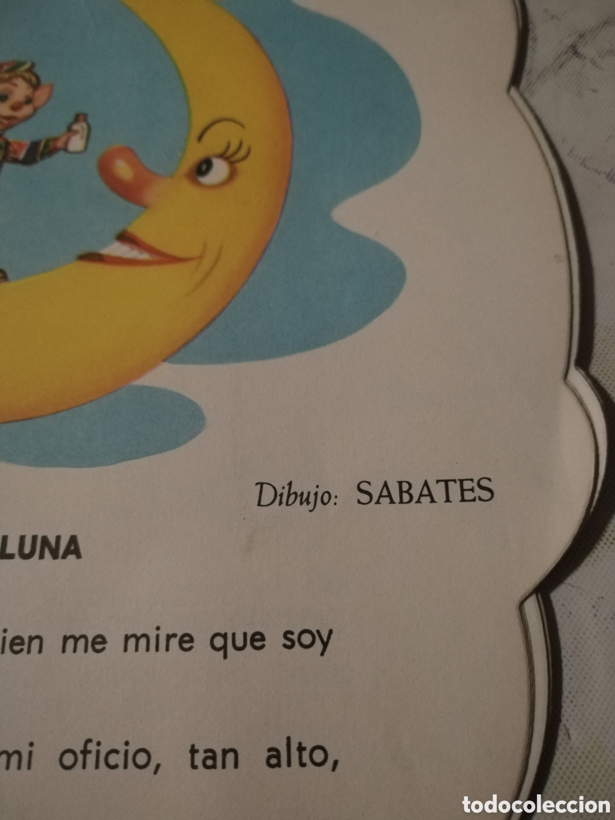 Libros de segunda mano: Cuento troquelado El duende de la Luna Editorial Roma 1964 - Foto 11