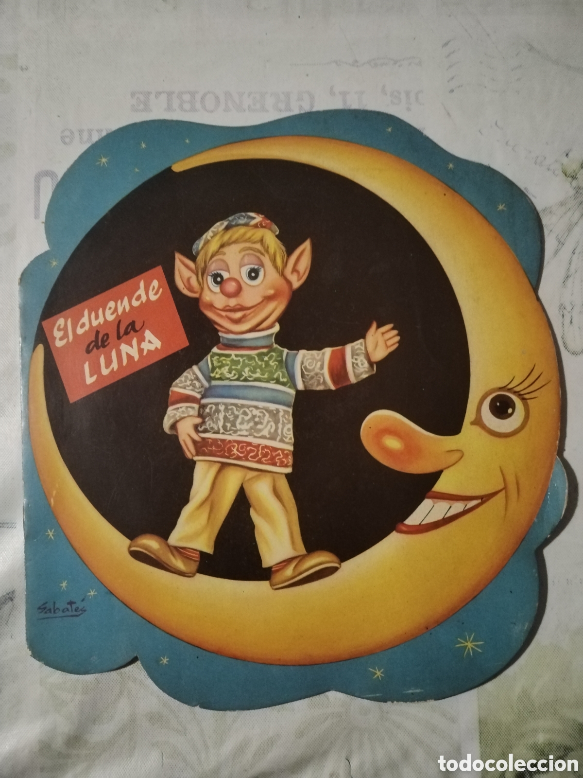 Libros de segunda mano: Cuento troquelado El duende de la Luna Editorial Roma 1964 - Foto 1