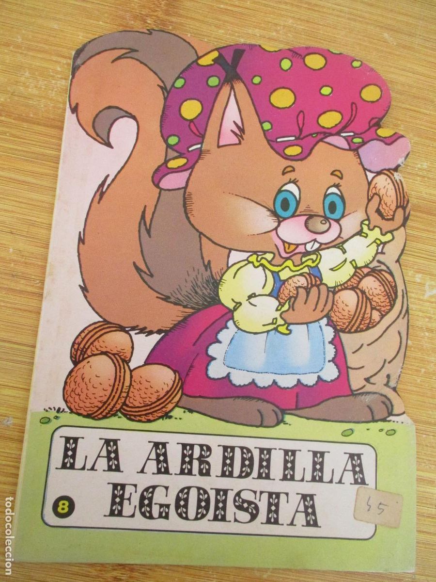 Libros de segunda mano: TROQUELADOS ZOOCOLOR, N&ordm;. 8- LA ARDILLA EGOISTA-BRUGUERA- 2&ordf;., EDC., 1980