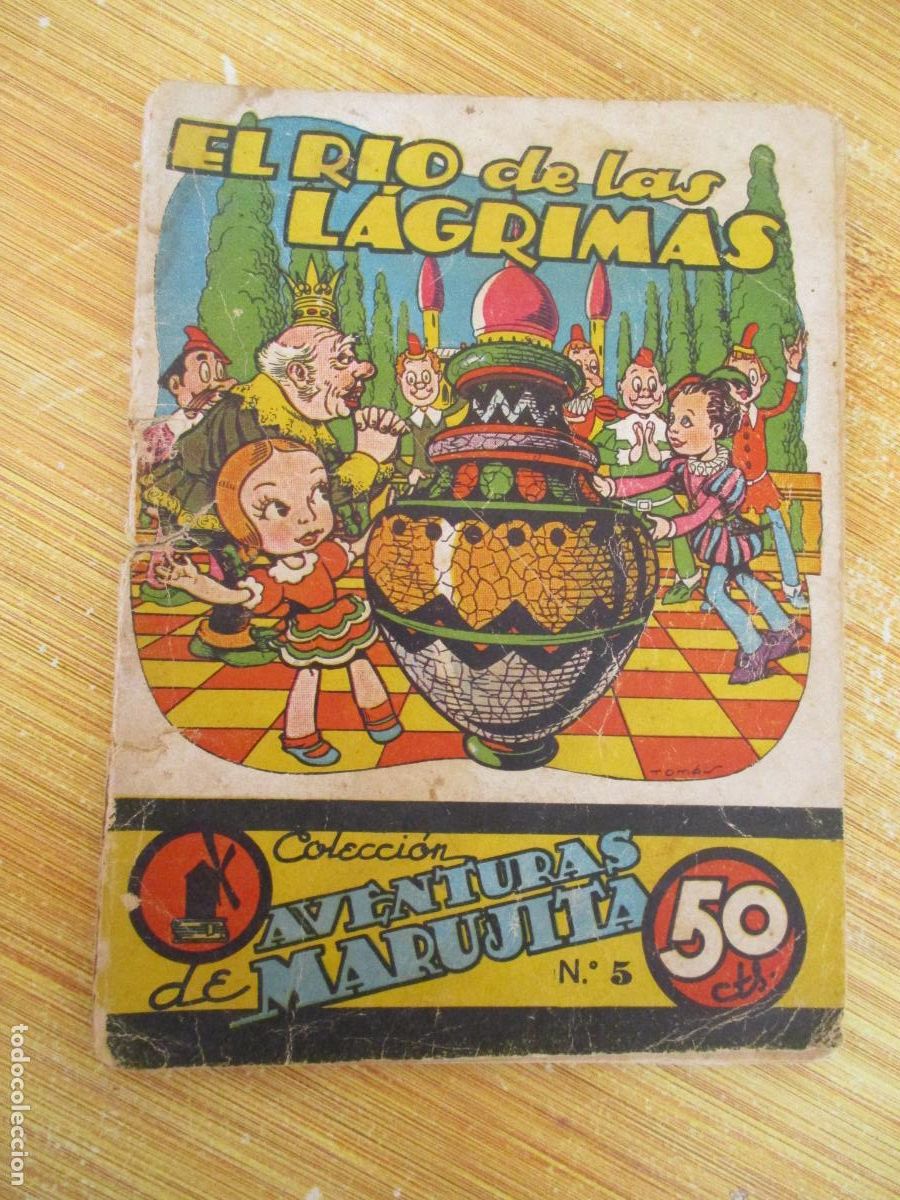 Libros de segunda mano: COLECCI&Oacute;N AVENTURAS DE MARUJITA, N&ordm;. 5- EL R&Iacute;O DE LAS L&Aacute;GRIMAS-EDT: MOLINO-S/F.
