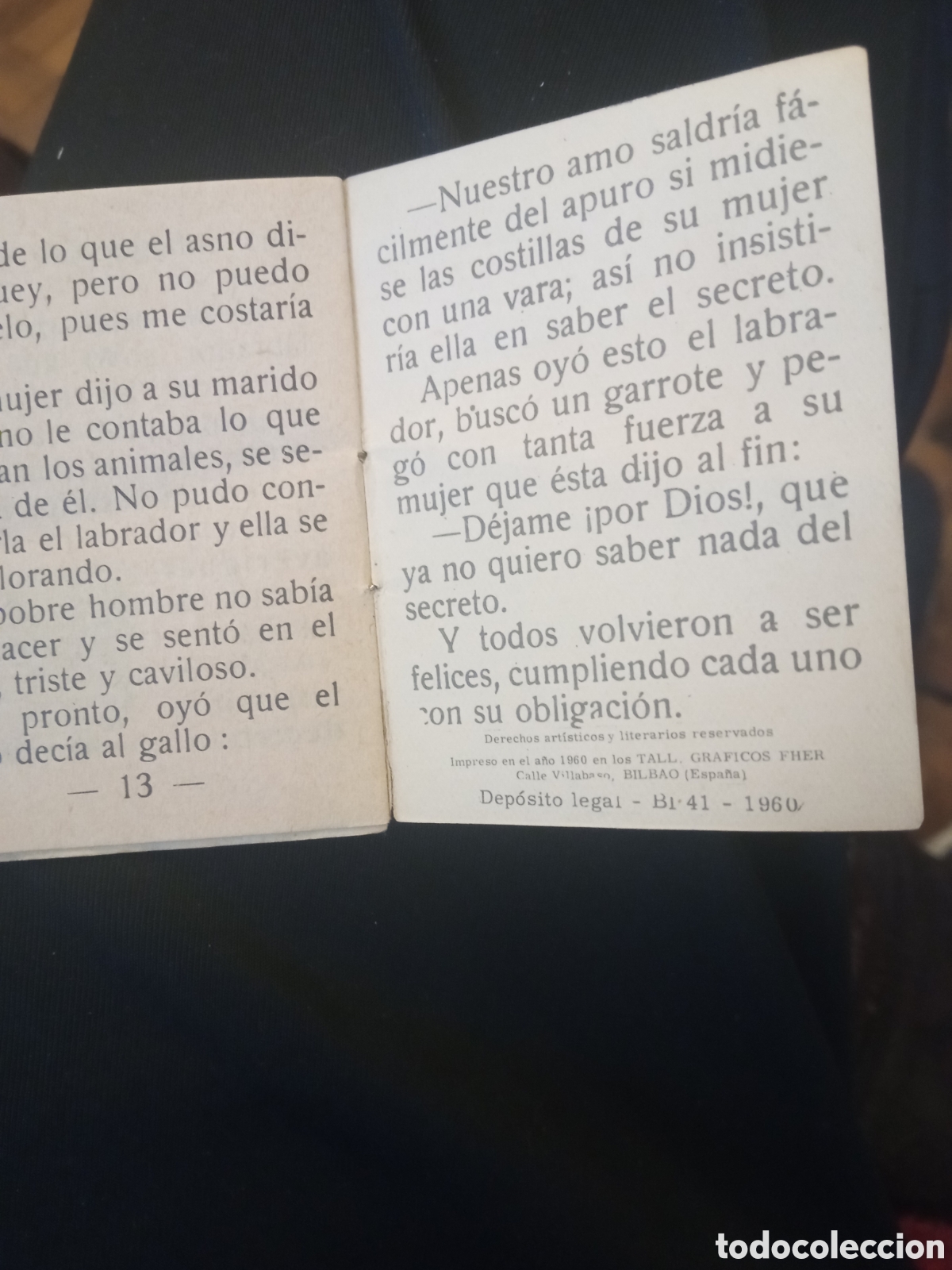 Libros de segunda mano: 16 mini cuentos Fher de 1960 - Foto 2