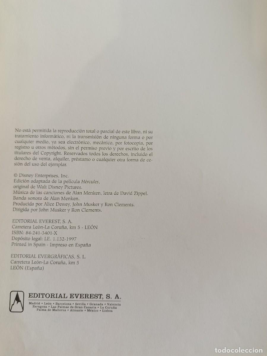 Libros de segunda mano: HERCULES. 1997 Nuevo - Foto 3