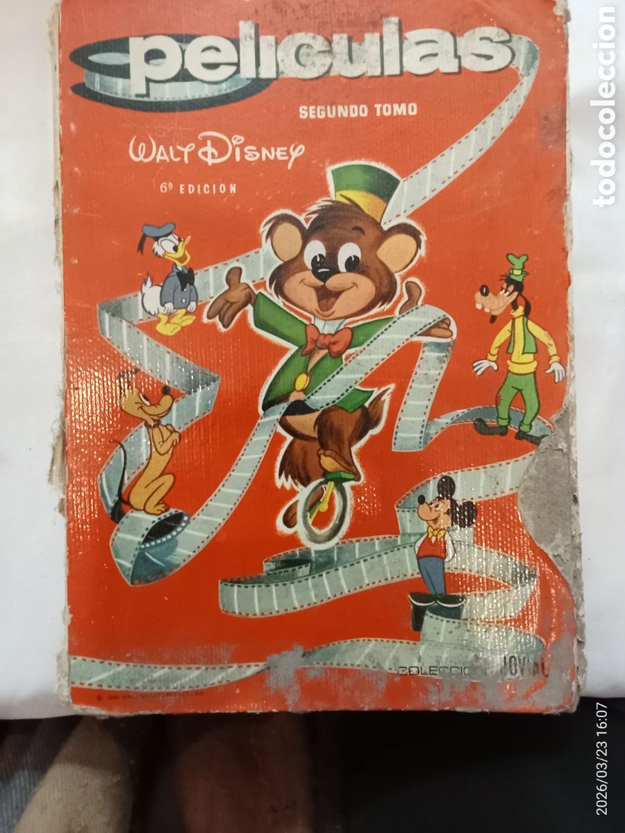 Libros de segunda mano: Pel&iacute;culas segundo tomo Walt Disney 1964