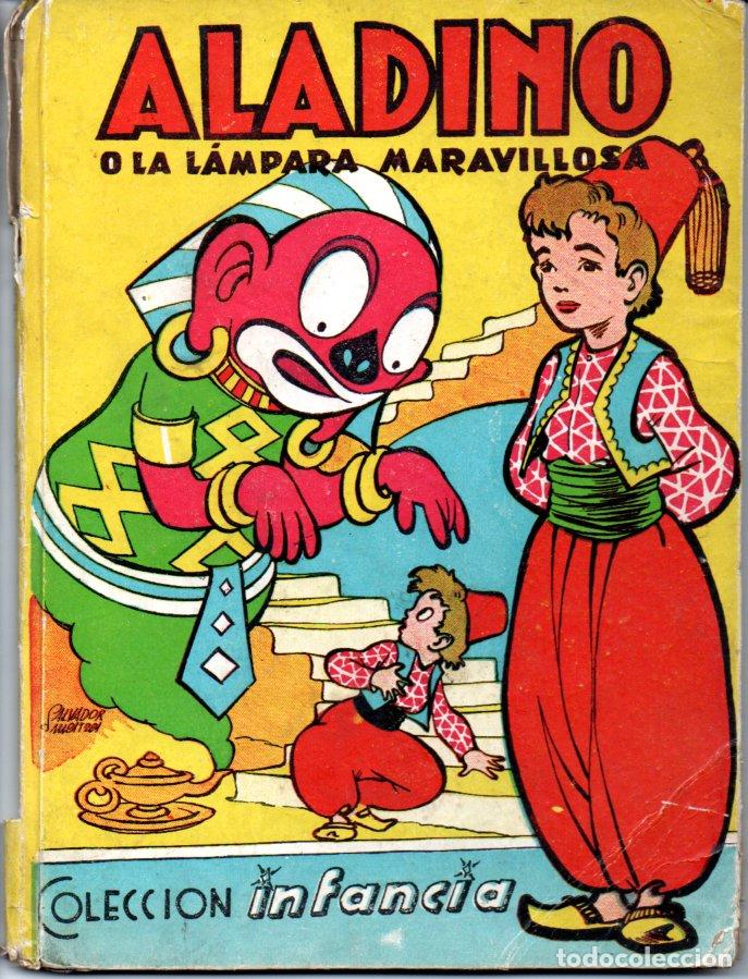 Libros de segunda mano: ALADINO O LA L&Aacute;MPARA MARAVILLOSA (BRUGUERA INFANCIA, S.F.) ILUSTRADO POR SALVADOR MESTRES